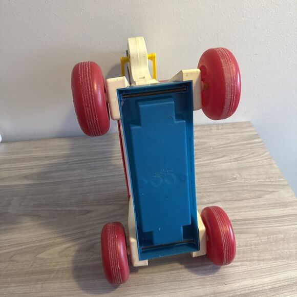 Vintage 1976 Fisher Price Riding Horse Toy 978 Pull Plastic Pony - Picture 7 of 8